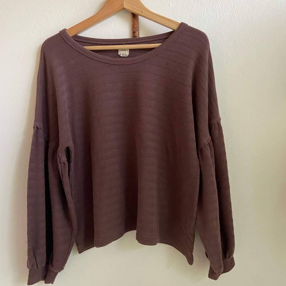 Bubble Sleeve Sweater